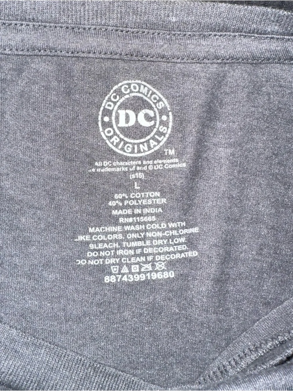 DC Comics Youth Large 14 16 Shirt Superman Batman Wonder Woman Graphic Tee